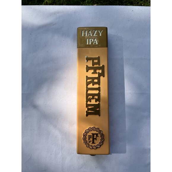 PFriem Hazy IPA Beer Tap Handle Pull Knob 9" Tall Bar Pub Brewery Mancave Decor - Picture 3 of 11